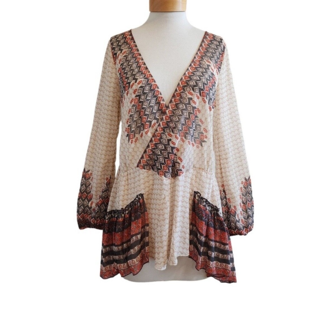 Free People Into the Mystic boho top